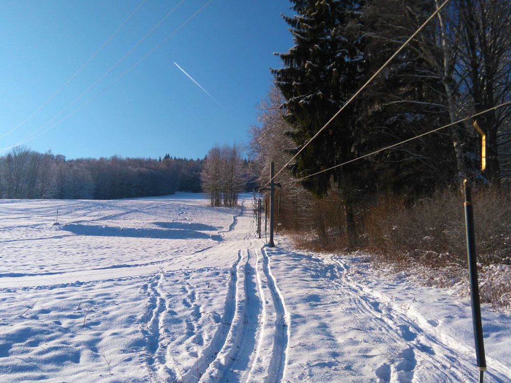 Lyžařský vlek SKLENAŘIČÁK